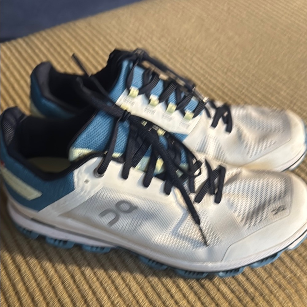 On Running Sneakers - White and Blue